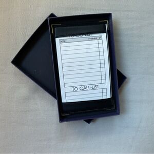 Morgan Stanley Dean Witter Funds To-Do-List To-Call-List Notes,Case,Gift Box VTG